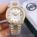 KS Factory Rolex Datejust 41mm Steel And Gold Jubilee Band 2836 Automatic Watch